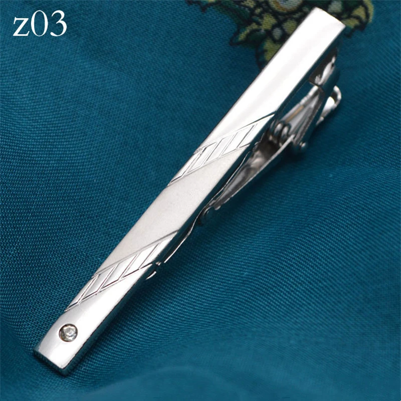 Mens Metal Silver Gold Simple Necktie Tie Bar Clasp Clip Clamp Pin Men Stainless Steel For Business Ma Necktie Tie Clasps