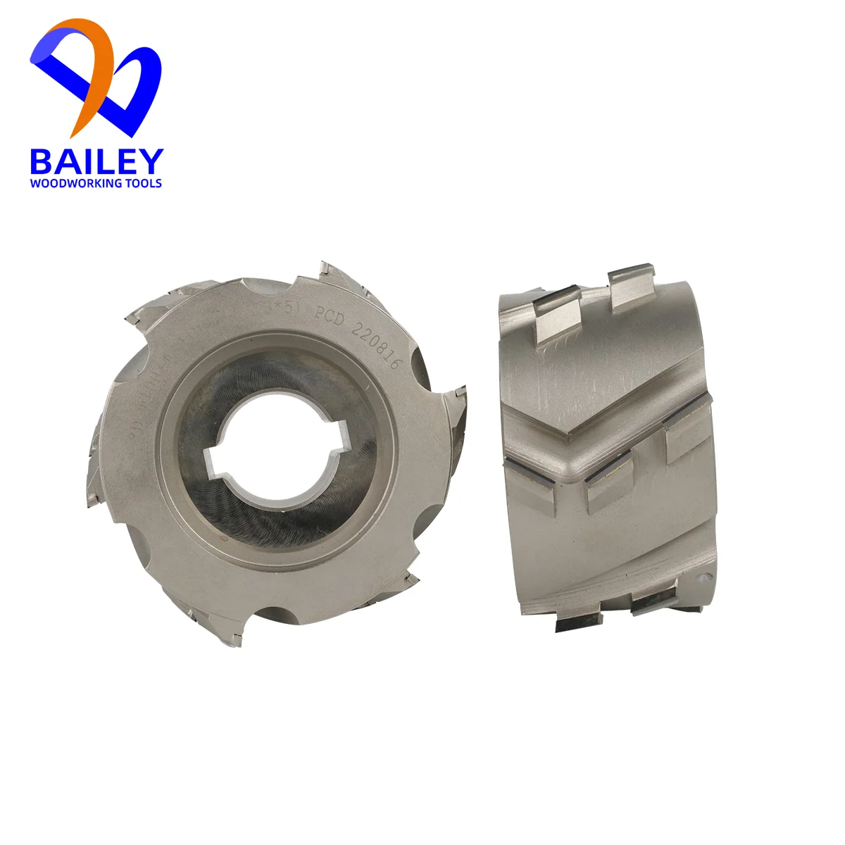 BAILEY 100x30xH35mm~H65mm PCD Pre-milling Cutter Single/Double Keyway Woodworking Tool For NANIXNG KDT Edge Banding Machine