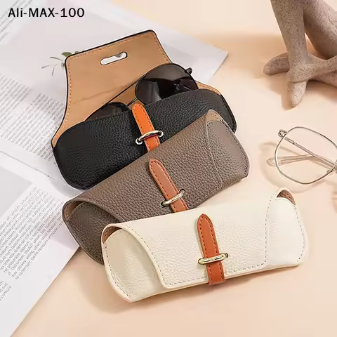 【AM3】Unisex Fashion Glasses Bag Protective Case Cover Women Men Portable Sunglasses Case Box Reading Eyeglasses Box Accessories