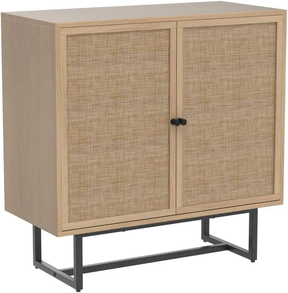 Nathan James-Enceinte Boho Moderne Autoportante, Buffet, Couloir, Entrée, Salle à Manger, Salon, 1 Armoire de Rangement, Kova-