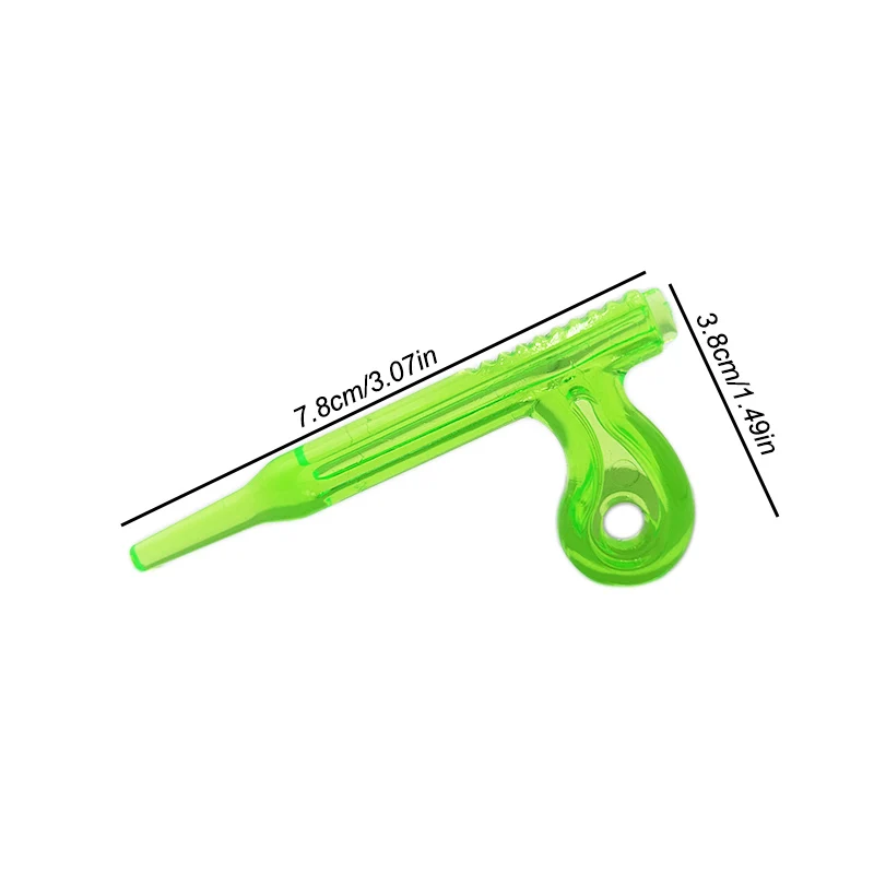 2Pcs/Set  Neon Green Gun Bore Light Pistol Rifle Chamber Flag Guider for Gun Barrel Inspection Maintenance Cleaning Accessories