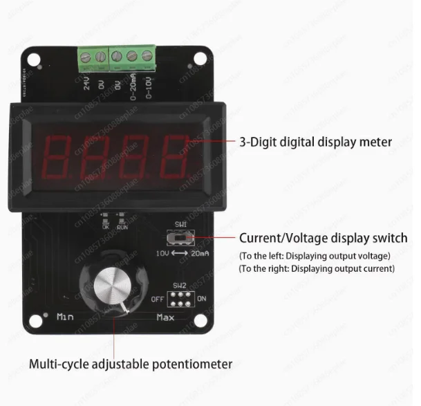 0-20mA/4-20mA/0-10V signal generator Adjustable current voltage analog current source