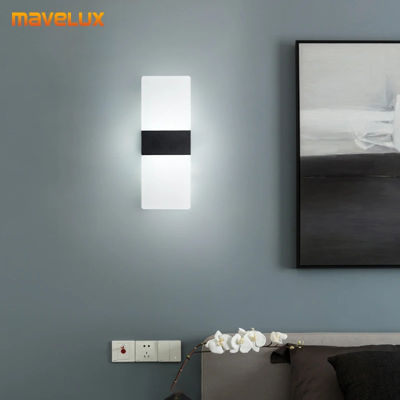 Applique Murale LED en Frêne au Design Moderne et Créatif, Luminaire Décoratif d'Nik, Idéal pour une Chambre à Coucher, des Escaliers, un Salon, un Hôtel ou un Couloir, Nouveau Modèle