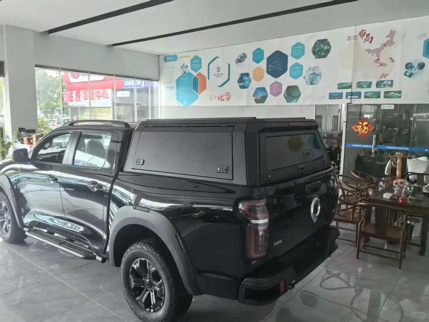 

Навес CoolCar из алюминиевого сплава для Byd Shark 6, аксессуары для навеса из марганцевой стали, твердый верх для Hilux SR5 для GWM Cannon Ut