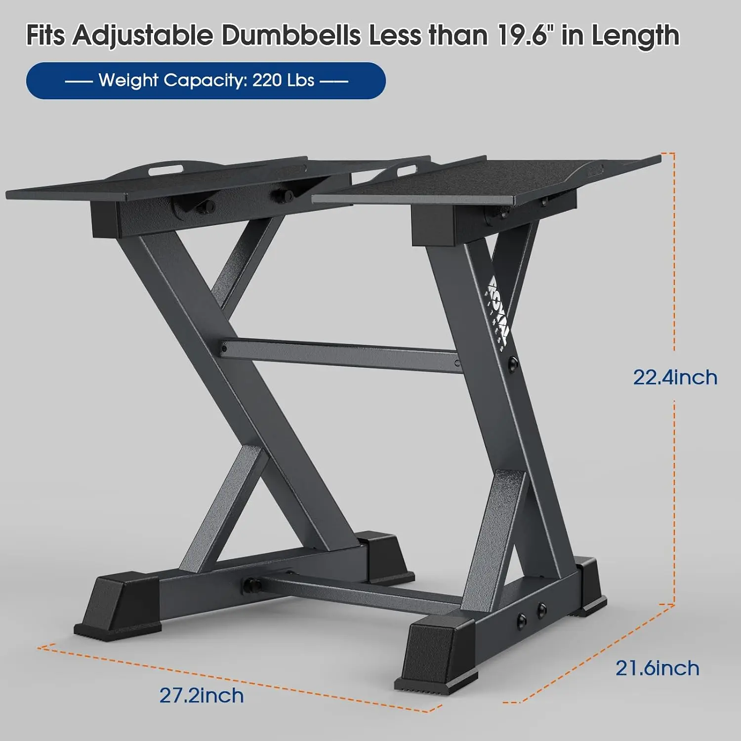 Adjustable Dumbbell Rack Weight Rack Heavy Duty, Home Gym Dumbbell Storage Stand Holder