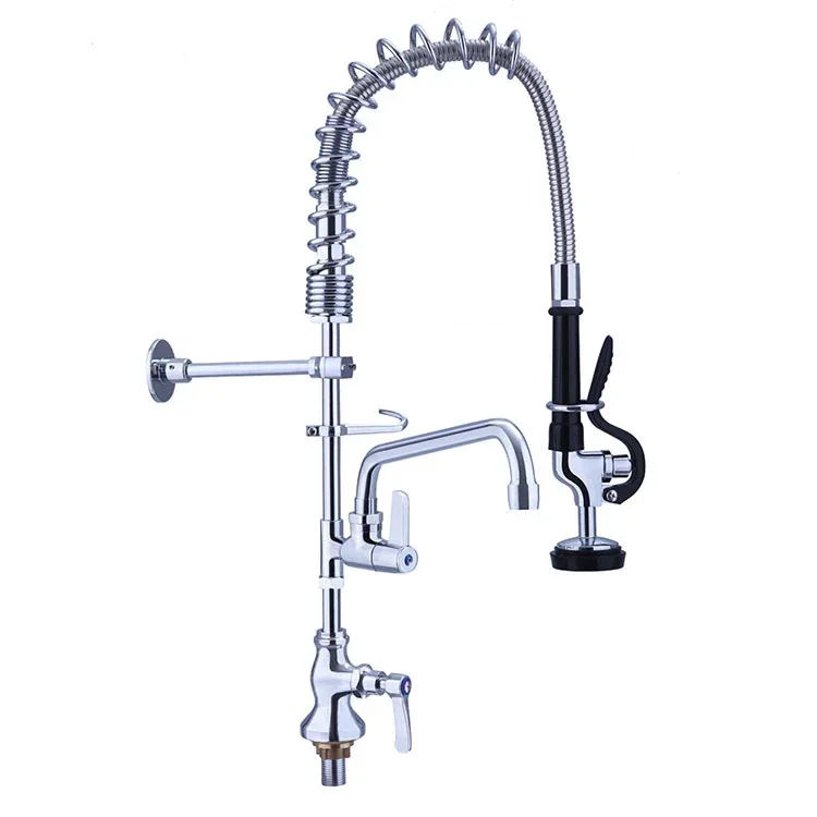 Z6 Commercial restaurant sink faucet kitchen deck mounted pre-rinse sprayer faucet