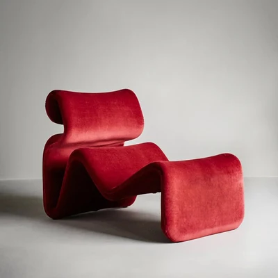 Minimal, creative, abstract, special-shaped leisure chair, Nordic modern living room, bedroom, sofa and chair, artistic sense