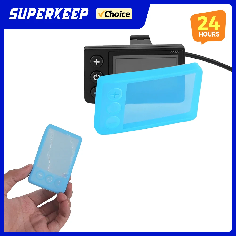 Scooter Display Shell Silicone Protective Case for SmartGyro Rockway for Speedway for S886 Ebike Dashboard Panel Cover Part