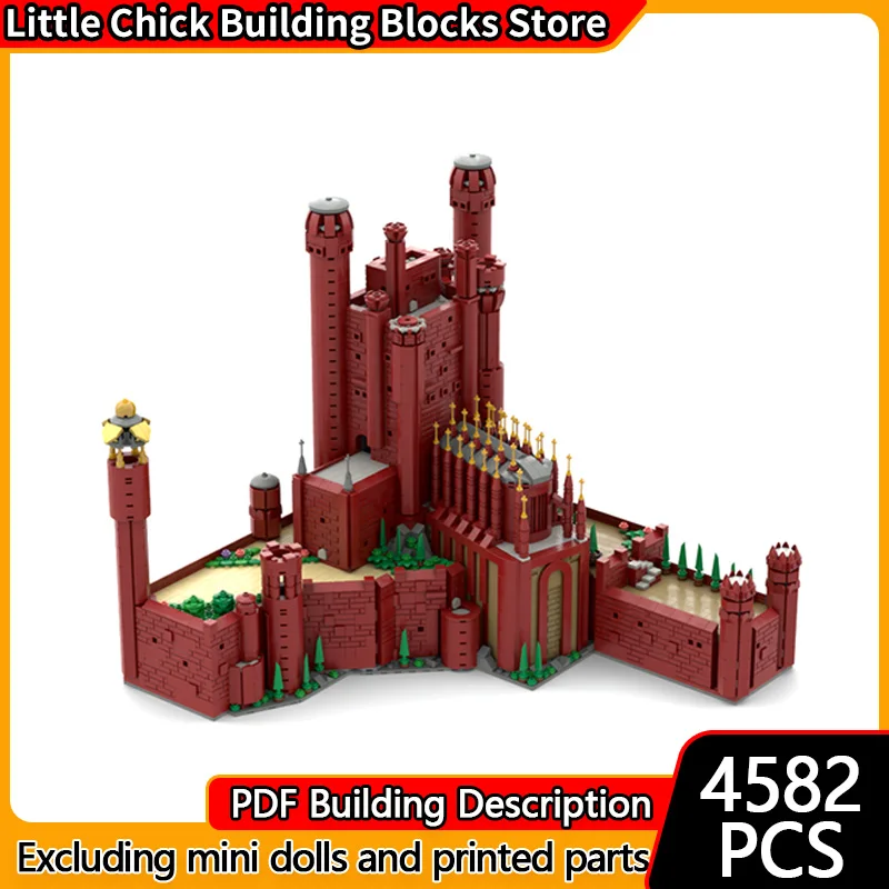 

Модель City Street View MOC, строительные кирпичи, популярный ТВ, драматическая сцена, модульные технологии, подарки, праздник, сборка, детские игрушки, костюм