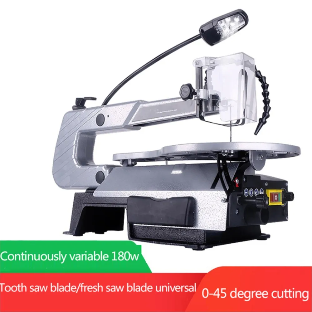 Imagem -04 - Desktop Elétrico Carpintaria Jigsaw Pull Wire Saw Faça Você Mesmo Carving Tool ji Gerando Serra Circular