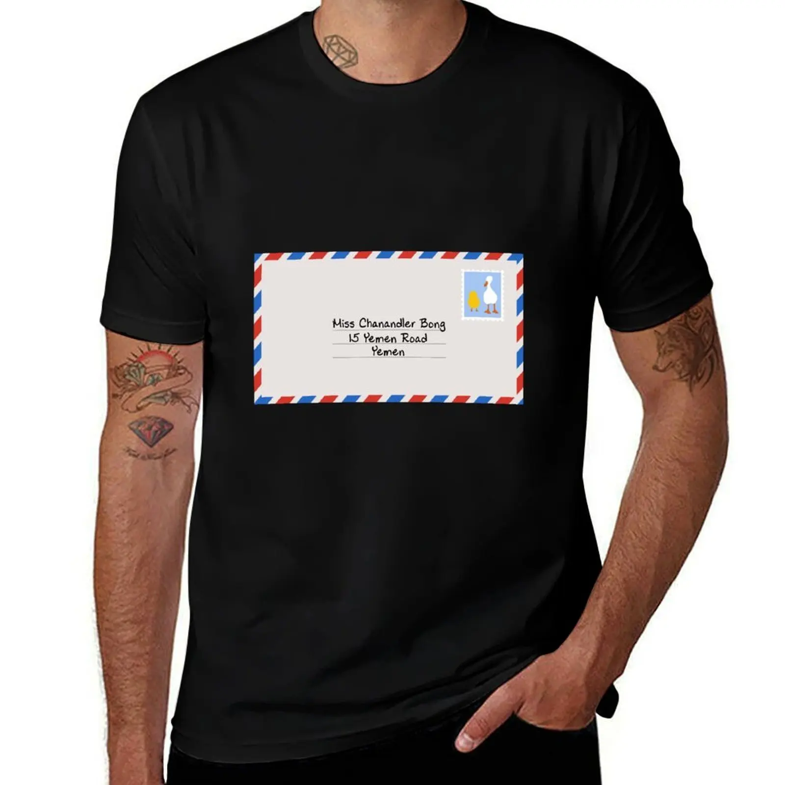 Miss Chanandler Bong T-Shirt Lightweight Gym Training T-Shirt