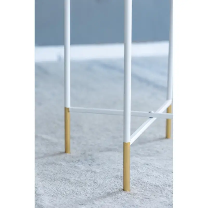 طقم طاولة جانبية معكوسة مكونة من قطعتين، خافتة كبيرة: 18 بوصة × 23.5 بوصة، خافتة صغيرة: 16 بوصة × 20 #4