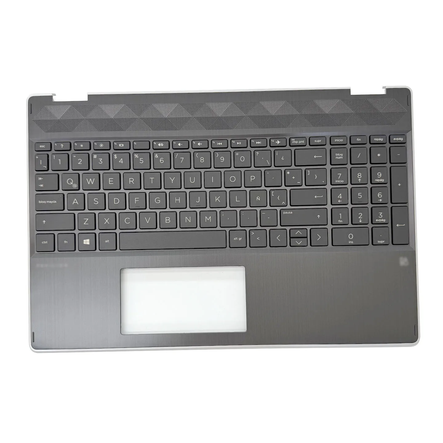 For Pavilion X360 15-Cr 15-Dq Tpn-W132 Tpn-W140 Laptop Keyboard C Shell Palm Rest Frame Outer Shell Keyboard Surface