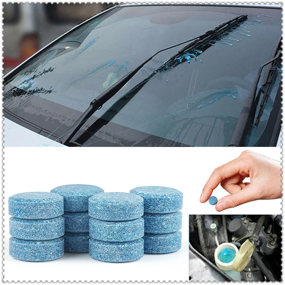 10x Car wiper tablet Window Glass Cleaning Cleaner Accessories for Toyota Prius 4Runner Sienna i-TRIL PRADO Tacoma RAV4 Aygo