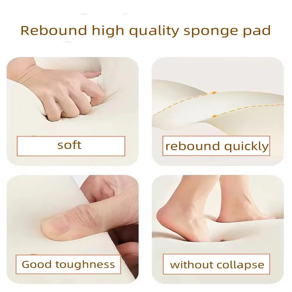 45D 3CM White Foam Sponge High Density White Foam  Seat Cushion Mattress Core Sheet Upholstery Replacement Pad Premium Chair Pad