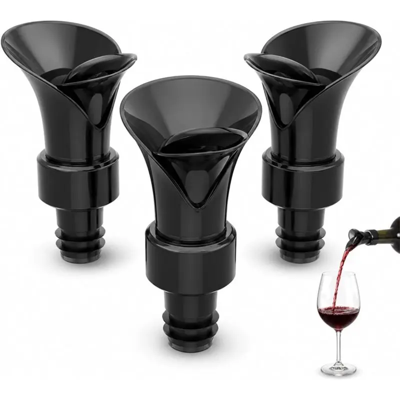 ABGH-Wine Saver 2-In-1 Petal Wine Cork Featuring Vacuum Pump& Sealer, Leakproof Reusable Petal-Shaped Wine Corks