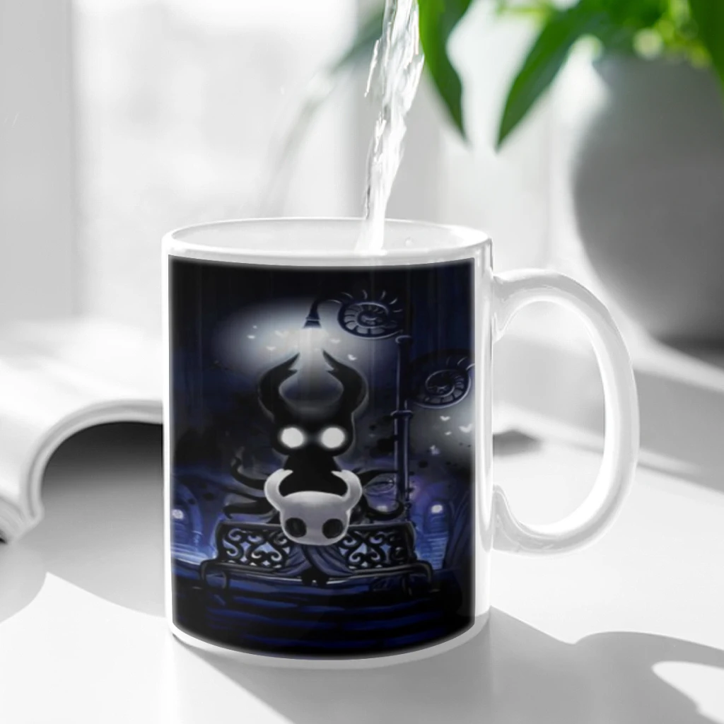 Cartoon game hollow knight Ceramic Cup Coffee Oatmeal Breakfast Cup Creative Personality Mug