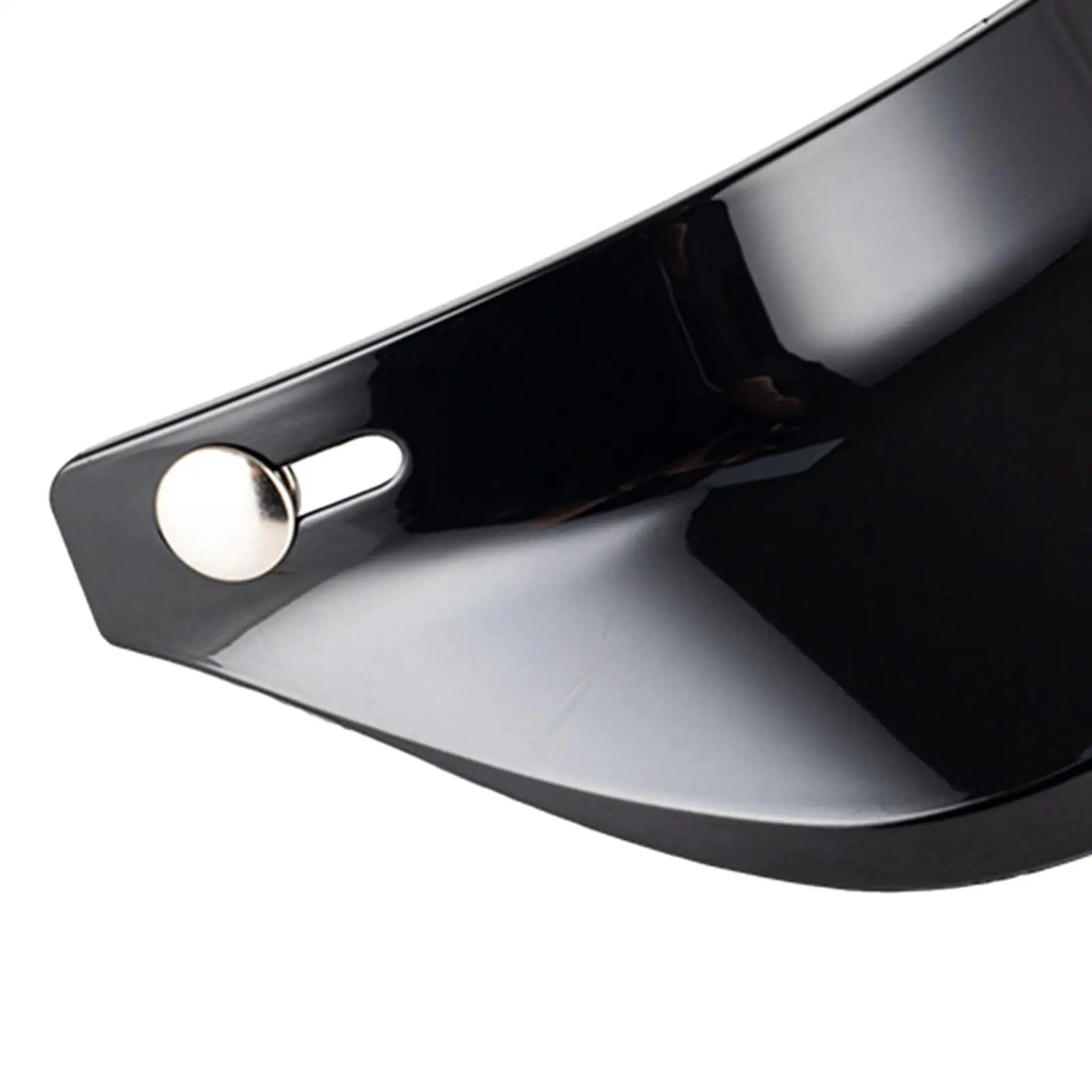 3/4 오픈 페이스 헬멧용 헬멧 피크 쉴드 3 스냅 교체 부품