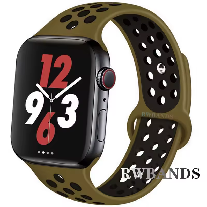 Sport Strap for Apple Watch Band 46mm 44mm 40mm 42-38-41mm 45mm Breathable Bracelet iWatch Series 10 9 8 7 6 SE 5 3 Ultra 2 49mm - Image 26