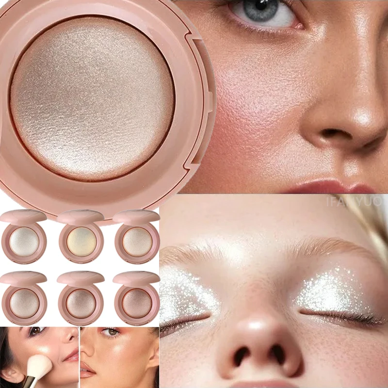 Maquillage haute brillance, longue durée, imperméable, finement chatoyant, surligneur naturel, brillance corporelle et faciale, contour nacré, éclaircissant