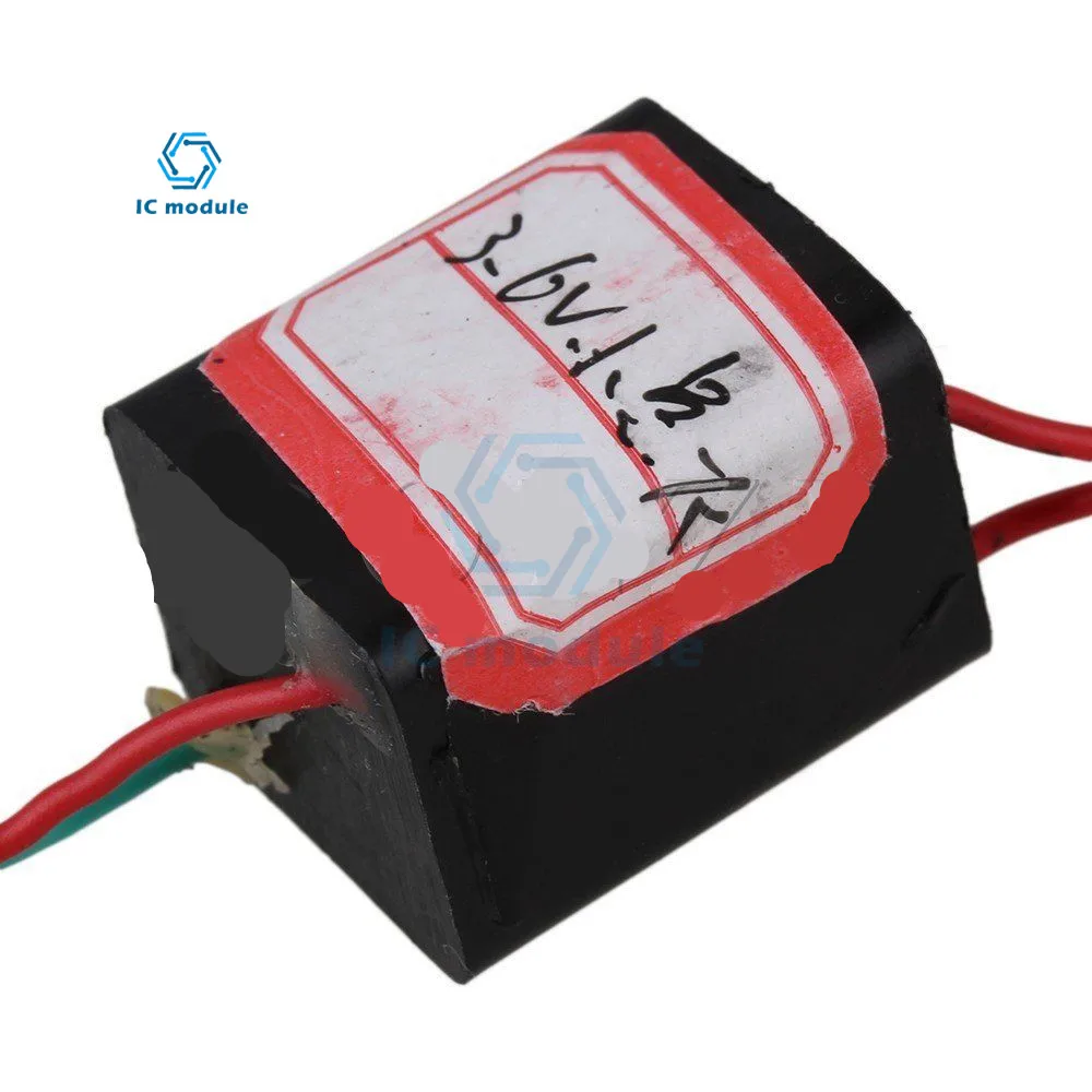 고전압 발생기 모듈 DC 3.6V-6V ~ 20KV 부스트 모듈 펄스 아크 발생기, 점화 코일 모듈