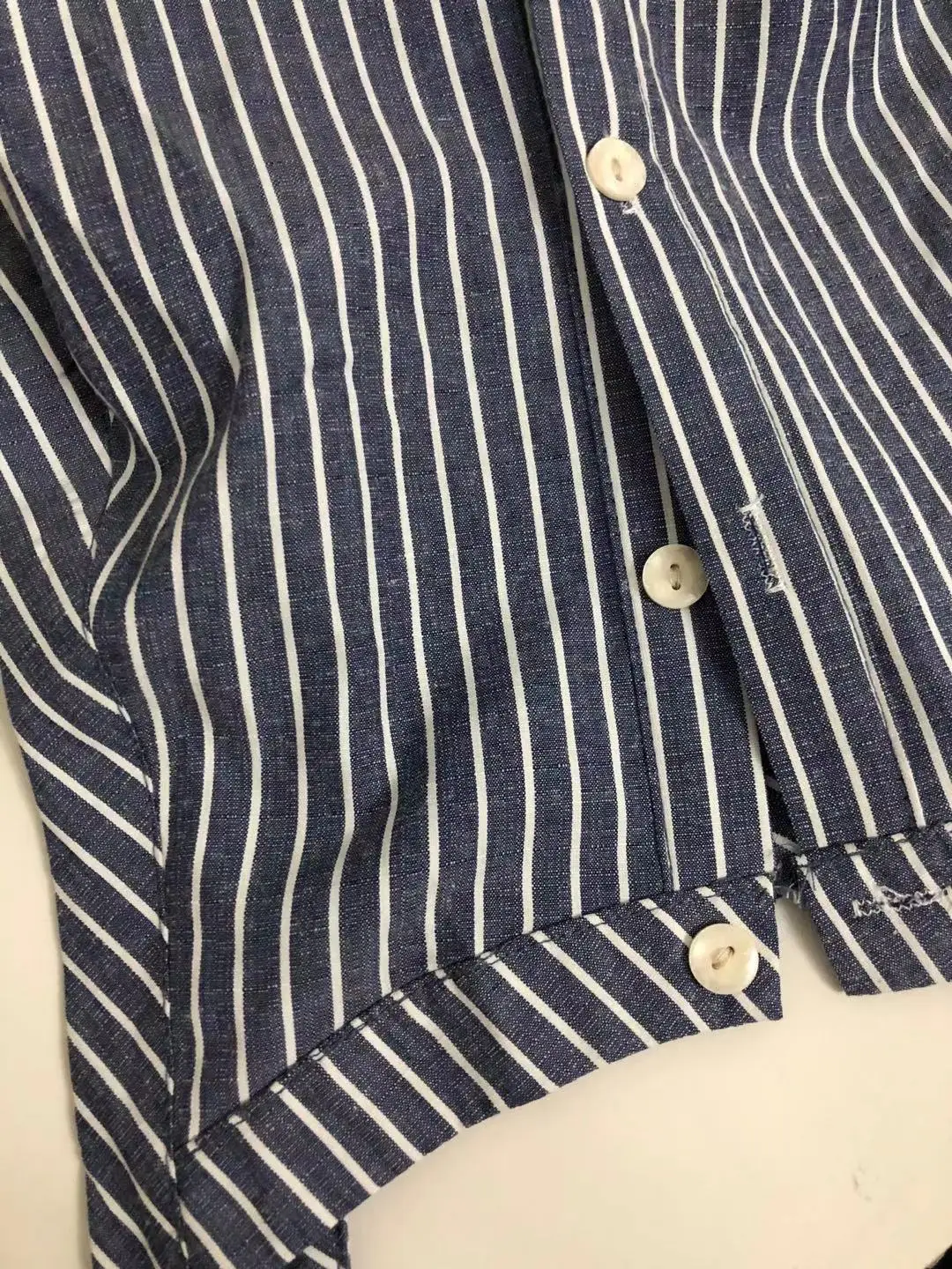 الكورية Sle وزرة مخططة غير رسمية المرأة فضفاضة بنطال ذو قصة أرجل واسعة مع كيتس كبيرة بنطلون طويل عالية الخصر تخفيف Sle