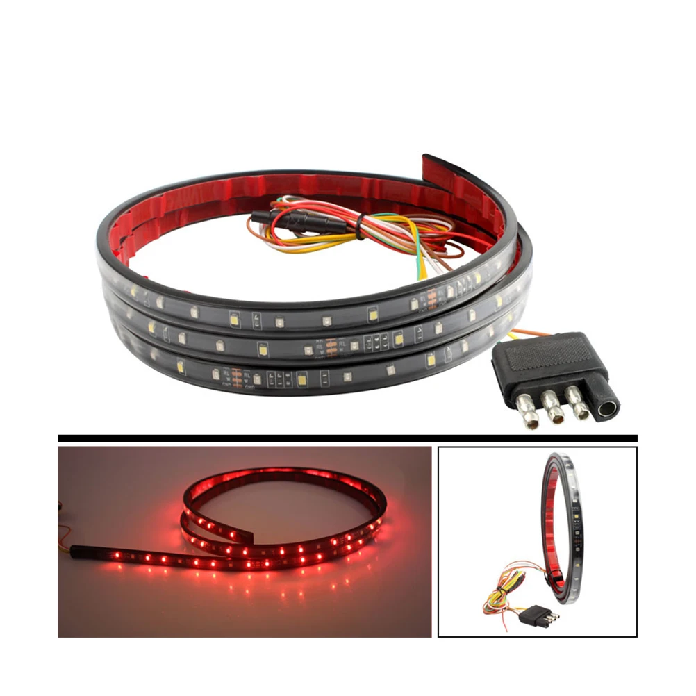 

Trailer Tail Lights Waterproof Rear Two-color Running Lamps Cargo Taillights LED Signal Light Low Power Superior Brightness