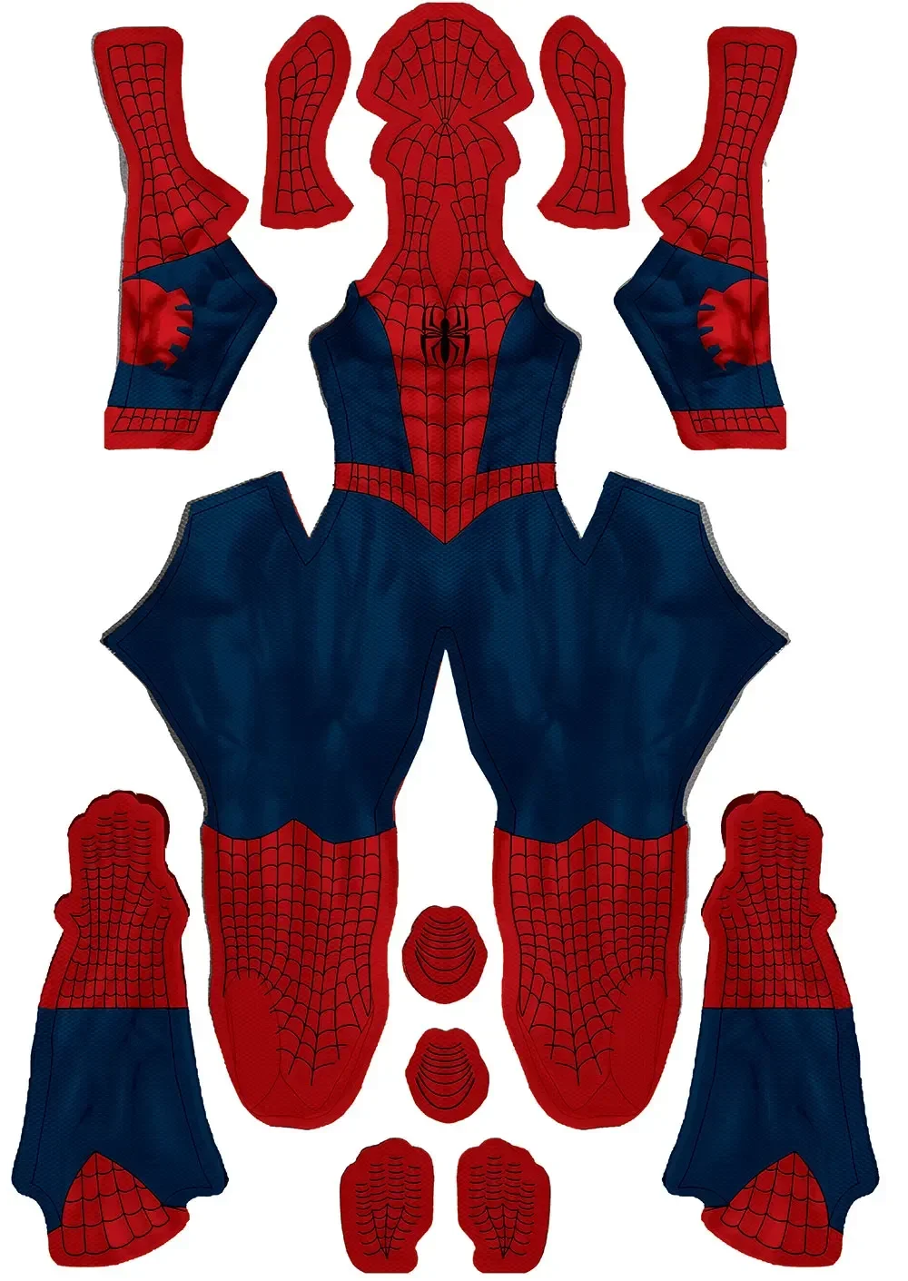 Halloween Spider-Man Cosplay Traje para adultos e crianças, Bodysuit Zentai, terno Spiderman, macacão