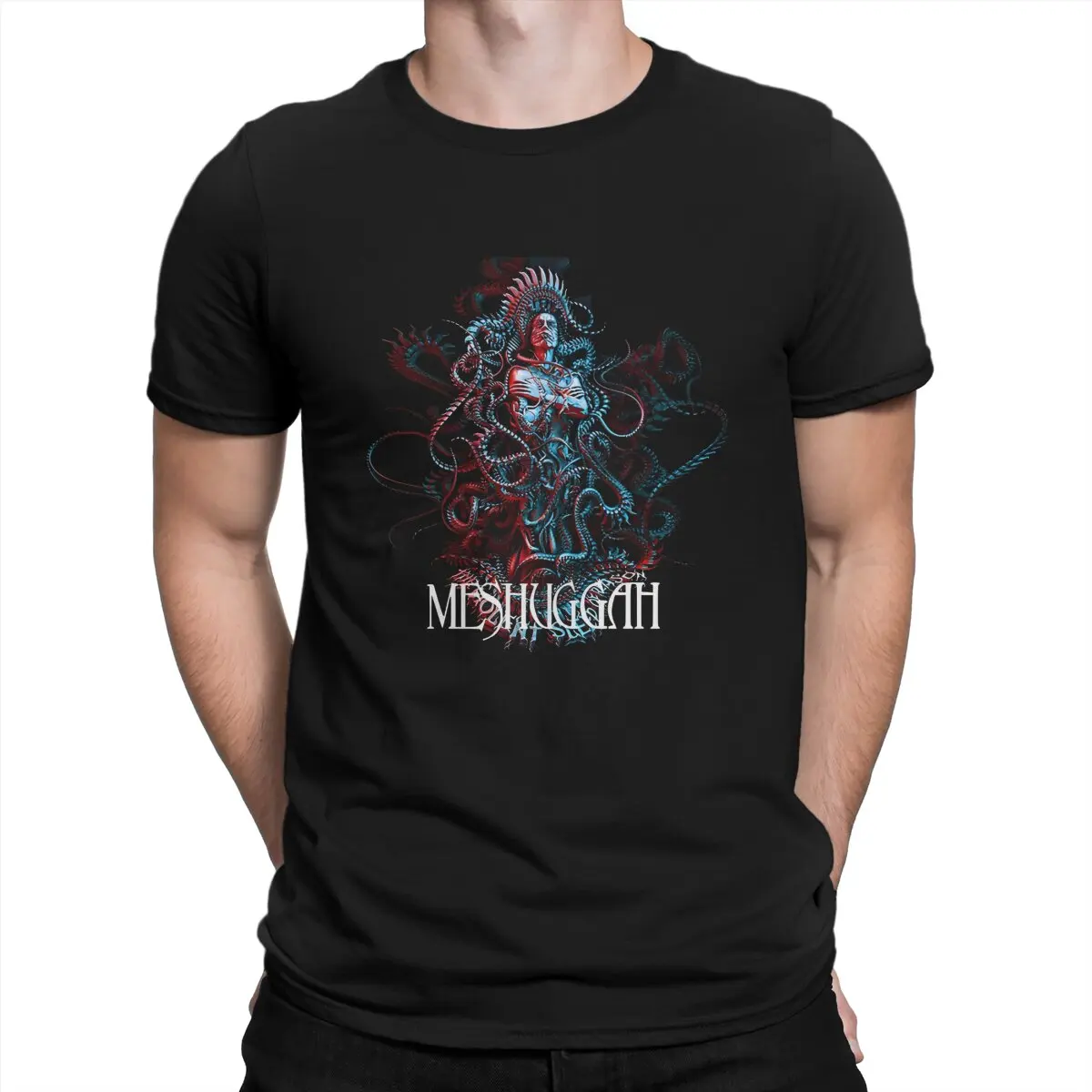 

Sell Like Hot Hakes Men TShirt Meshuggah O Neck Tops 100% Cotton T Shirt Humor High Quality Birthday Gifts