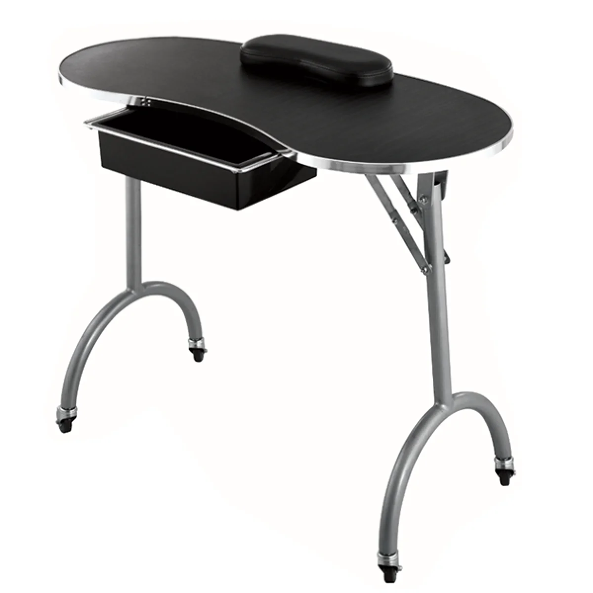 Salon nails table salon manicure beauty rolling manicure table