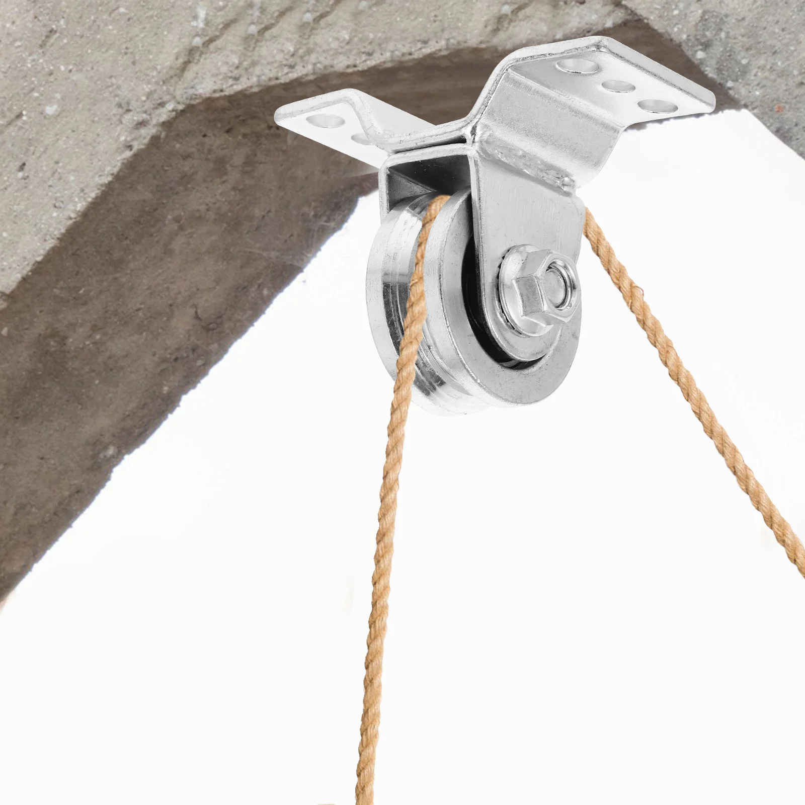 Heavy Pulley Track Walker System 304 Edelstahl-Rad-Hebeseilrollen