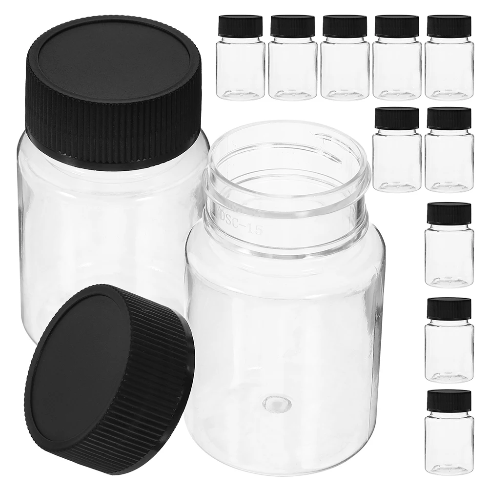 

24Pcs Oil Sample Bottle 50ml Leak Proof Reagent Storage Bottle Wide Mouth Sampling Vial for Sampling Vial