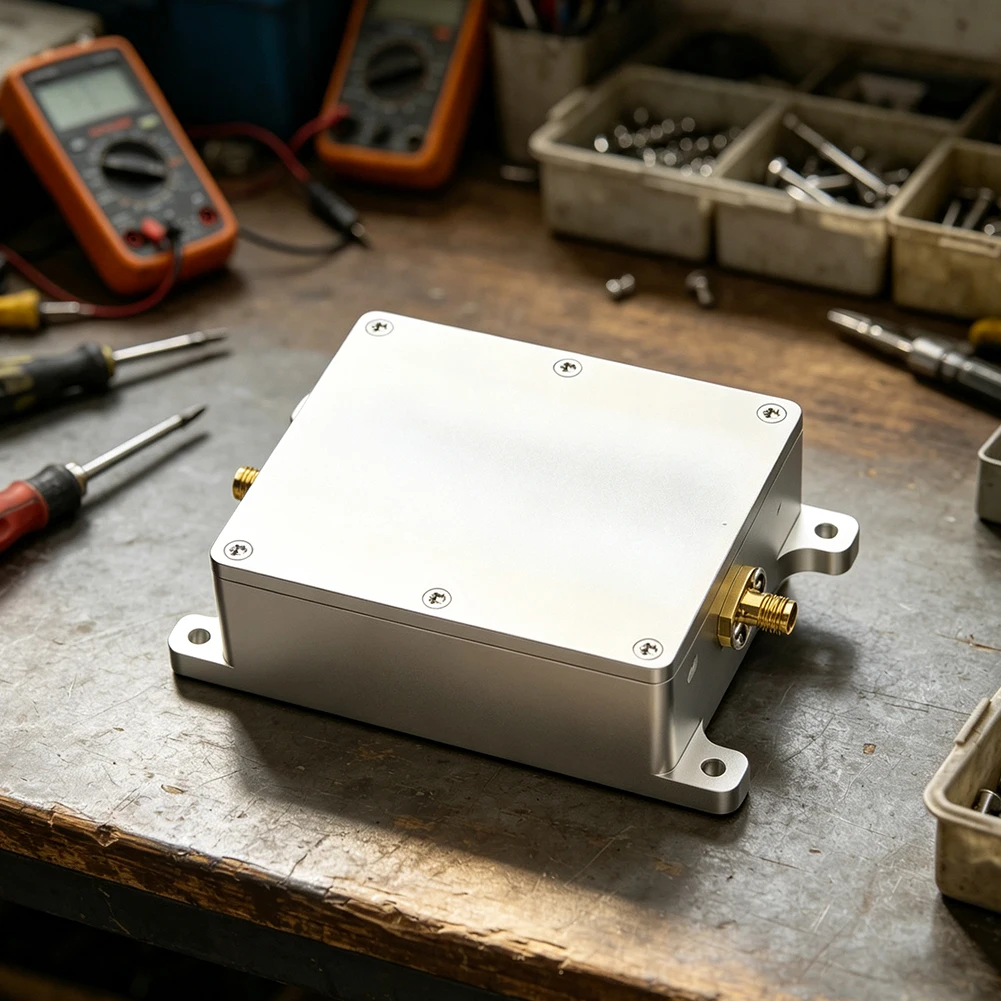 WiFi Signal For Amplifier 5W for Industrial Equipment and Experimental Setups with Metal Housing and Standard Mounting Options