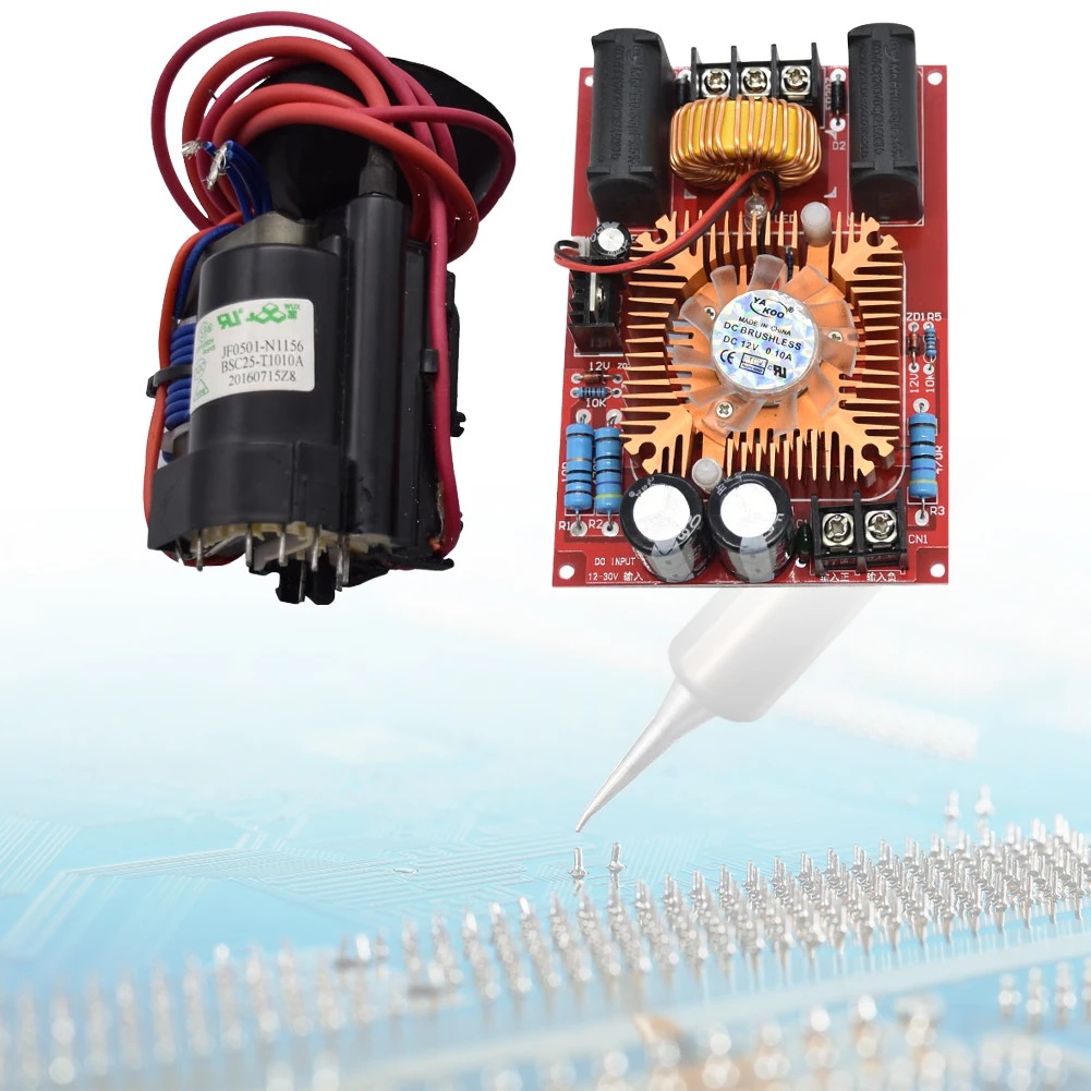 DC 12-30V Boost High Voltage Coil Flyback Driver with Ignition Coil Generator Heating Module ZVS Coil Driver Board Accessroy