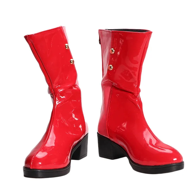 

Новая игра Nu: Carnival Aster, обувь для косплея, ботинки, аксессуары для Хэллоуина, индивидуальный заказ