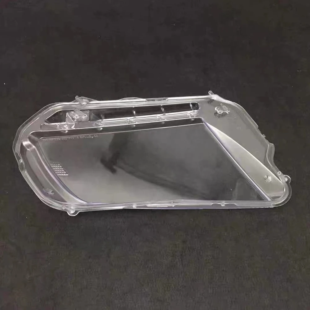 لفورد موستانج 2010 2011 2012 2013 سيارة المصابيح الأمامية غطاء عدسة الزجاج الشفاف عاكس الضوء العلوي قذيفة