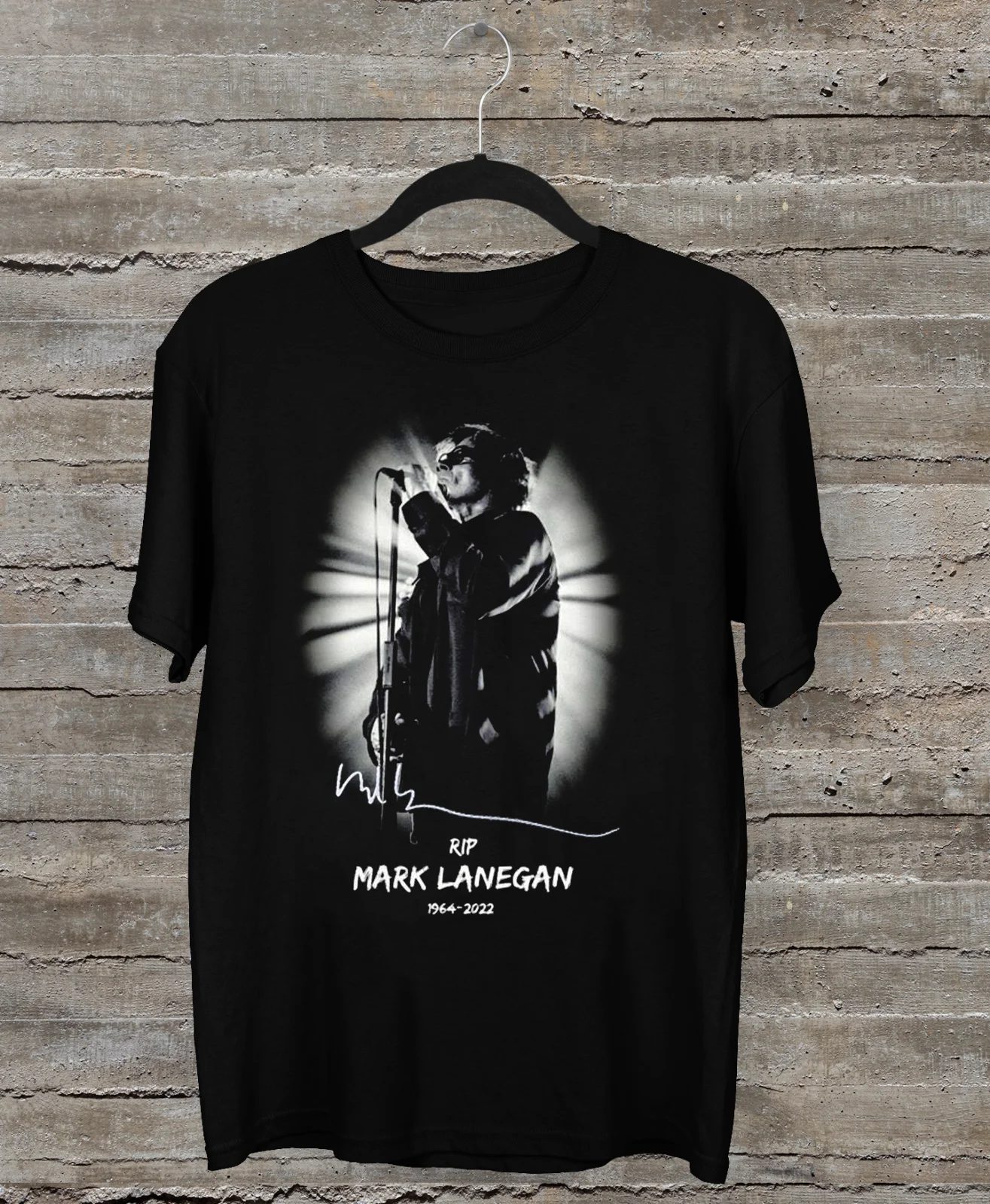 Mark Lanegan 1964 2022 Singer Gift For Fan Black All Size Men T-Shirt TMB679