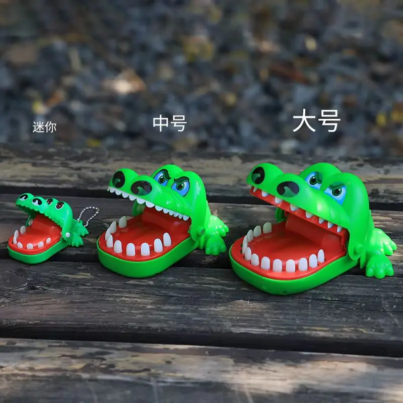 Funny Toys Small Game Little Crocodiles Biting Their Fingers Pranks Stress Relieving Tools Adult Venting Surprises Daily Gift