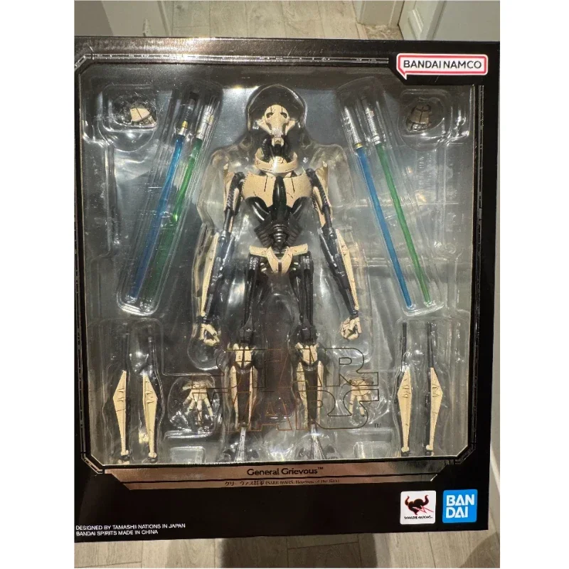 【 in Stock 】 Bandai SHF Star Wars: Sith's Counterattack General Griffiths Mobile Doll Toy Model