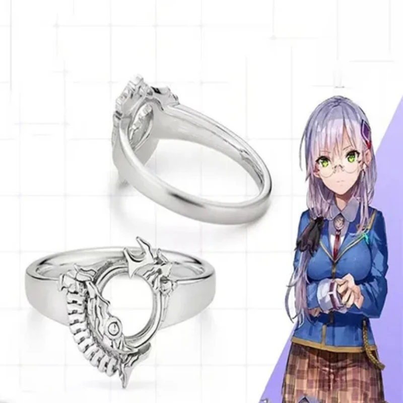 Tezuka Saki Nanase Nanami Asami Makiko Popular Anime Two-dimensional Peripheral Characters Same Style Couple Personalized Ring