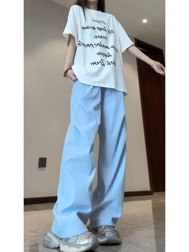 

Брюки-парашютчики из ледяного шелка для мужчин, летние, плиссированные, дышащие, для активного отдыха, рабочие, для походов, CleanFit Sle