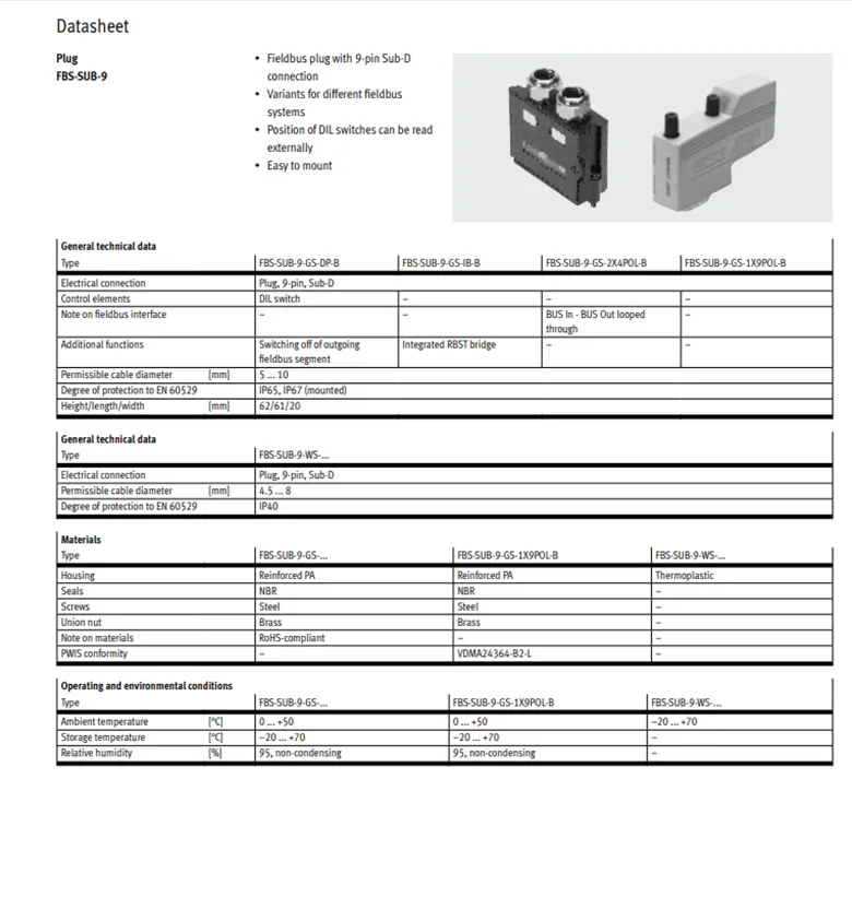 Ориги ihь Ramon Р®зтка FBS-SUB-9-GS-DP-B 532216