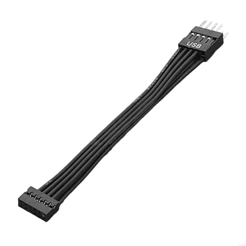 

Mini USB Switchig Cable USB 9Pin Male to 11Pin Female Converter Line for Mainboard to Chassis Adapter Connector Cord