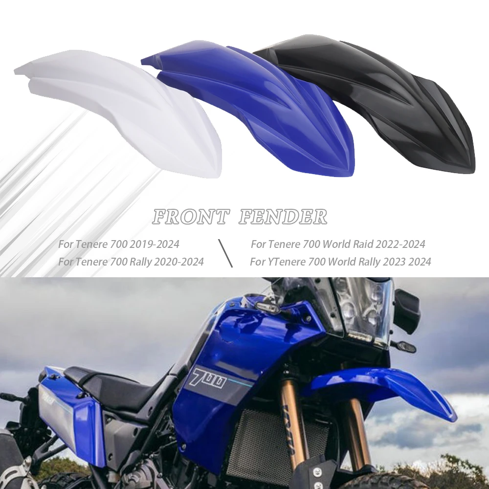 

New Motocross Accessories High&Low Front Fender Mudguard For Yamaha Tenere700 T7 Tenere 700 World Rally TENERE 700 World Raid