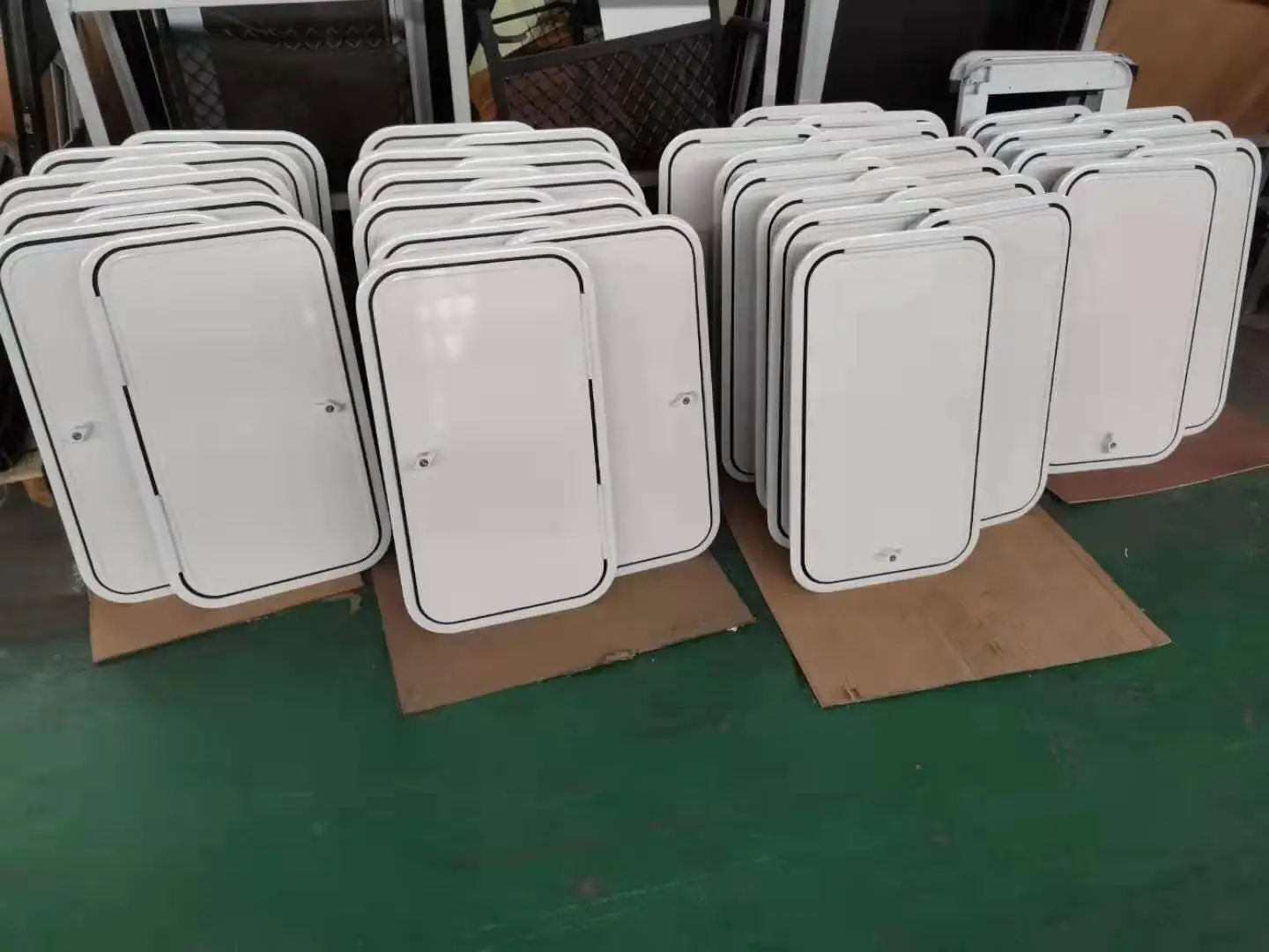 Customizable Size and Color of Rv Compartment Doors Luggage Door Storage Door for Rv Accessories Off-road Camper view 6