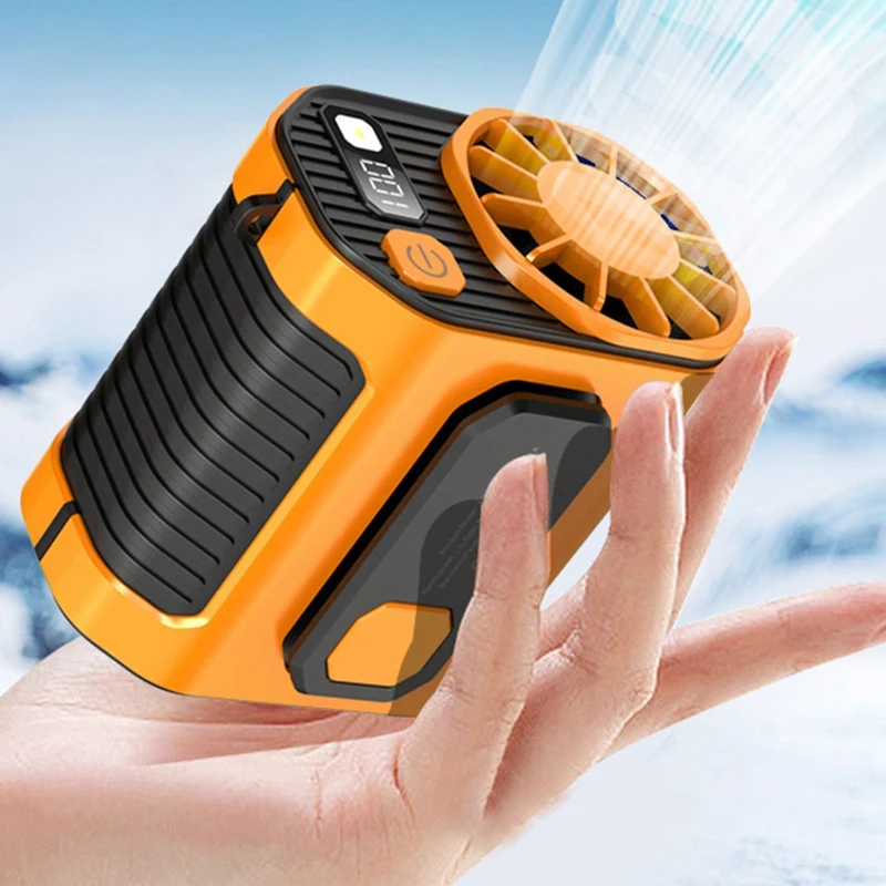 ポータブルウエストマウントファン、高温冷却、屋外作業室、溶接サイト