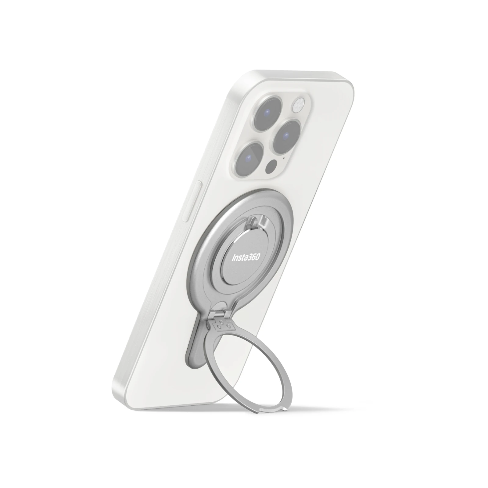 Оригинальные аксессуары Insta360 Flow 2 Pro, магнитное крепление для телефона, прожектор, крепление для задней панели, чехол для переноски, зажим для телефона, зарядный кабель