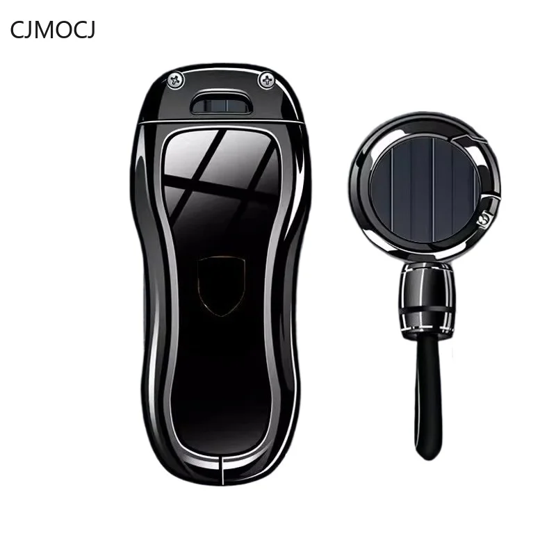 

Premium Zinc Alloy Key Cover for Porsche Cayenne/Macan/Taycan/Panamera/911 - Protective Key Case Keybag Keychain