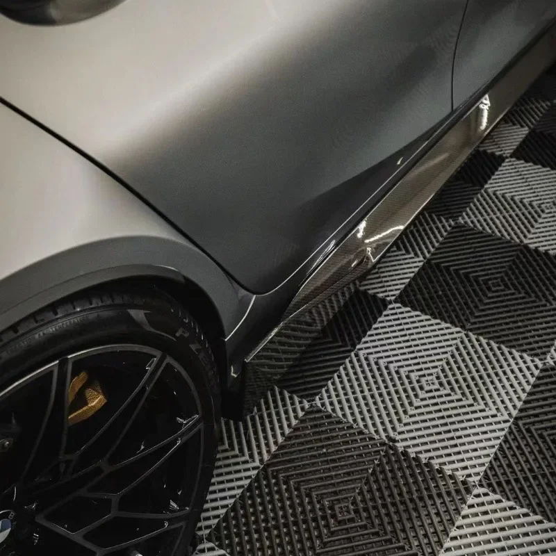 

Drycarbon for BMW M3M4G82G80 Modified MP Dry Carbon Fiber Side Skirt Skirt Dry Carbo Car Modification Accessories