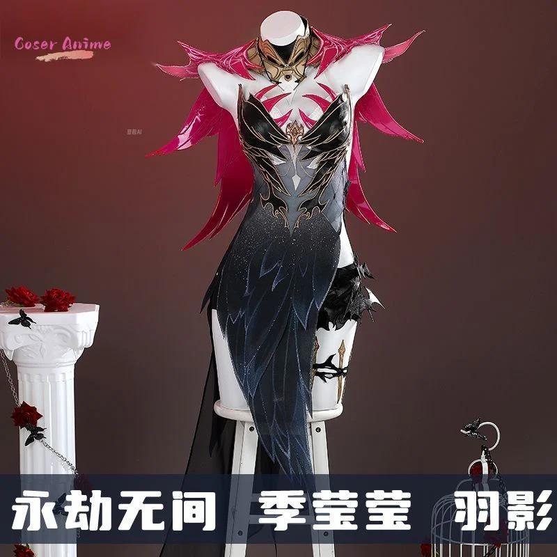 Coser Game Naraka: Bladepoint Tarka Ji Cosplay Costume Uniform Halloween Carnival Party Christmas Play Role Clothes Clothing